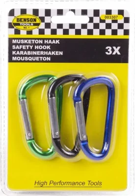 Karabijnhaken en diversen