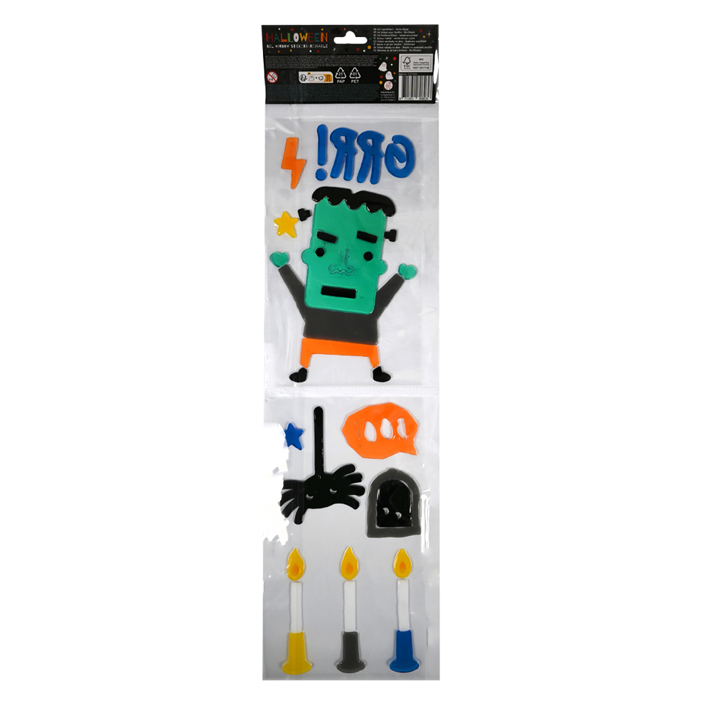 ST808 - Window gel stickers (Halloween) 3.0. 1