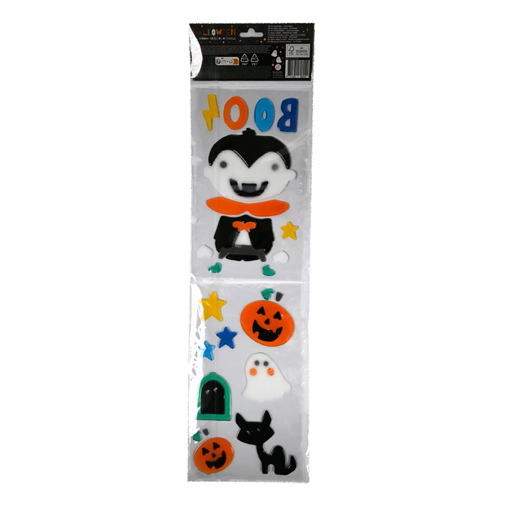 ST808 - Window gel stickers (Halloween) 4.0. 1