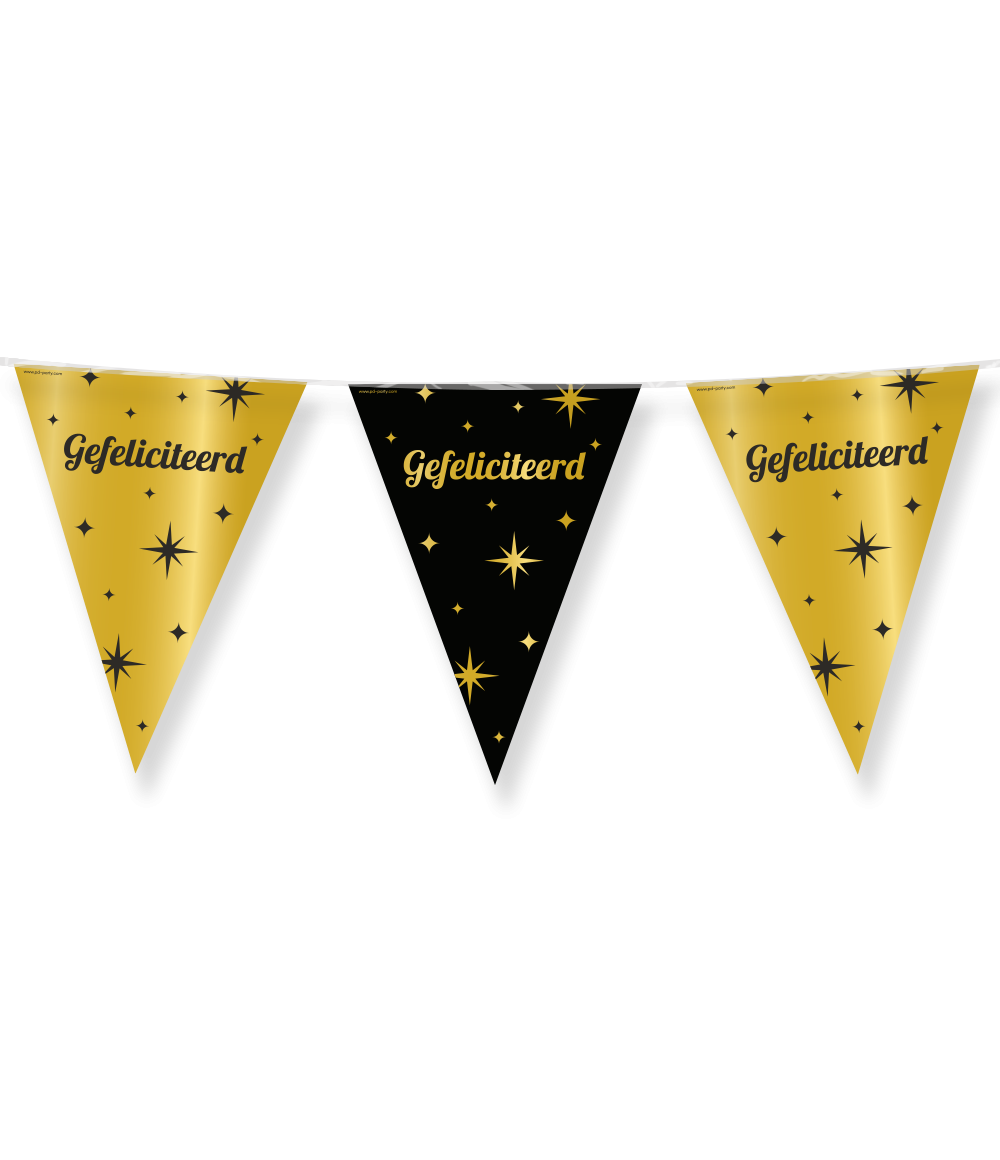 classy_party_flags_foil_-_gefeliciteerd