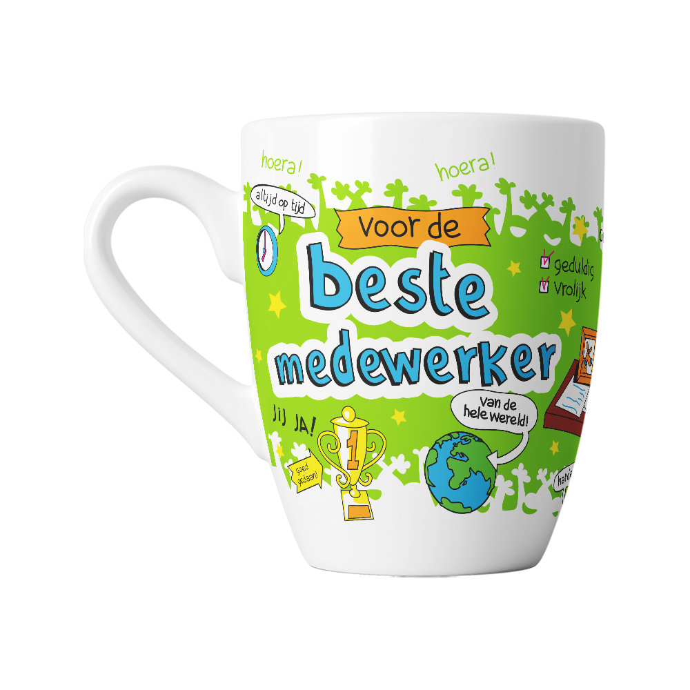 cartoonmok_-_medewerker_zij