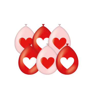Ballonnen 6-10 stuks