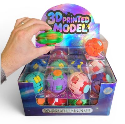 3D Printed Rotating Stress Ball